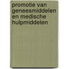 Promotie van geneesmiddelen en medische hulpmiddelen door M. Van Grimbergen