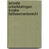 Actuele ontwikkelingen inzake faillissementsrecht