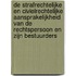 De strafrechtelijke en civielrechtelijke aansprakelijkheid van de rechtspersoon en zijn bestuurders