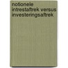 Notionele intrestaftrek versus investeringsaftrek by J. Verhoeye