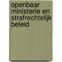Openbaar ministerie en strafrechtelijk beleid