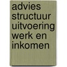 Advies structuur uitvoering werk en inkomen by Unknown