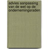 Advies Aanpassing van de Wet op de ondernemingsraden by Unknown