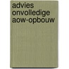 Advies onvolledige AOW-opbouw by Unknown