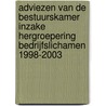 Adviezen van de bestuurskamer inzake hergroepering bedrijfslichamen 1998-2003 by Unknown