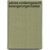 Advies vorderingsrecht belangenorganisaties by Unknown