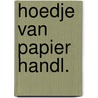 Hoedje van papier handl. door Kees Bruin