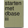 Starten met dbase iii by Jans