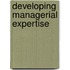 Developing managerial expertise