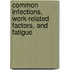 Common infections, work-related factors, and fatigue