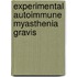 Experimental autoimmune myasthenia gravis