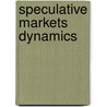 Speculative markets dynamics door Nieuwland