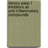 Dietary PARP-1 inhibitors as anti-inflammatory compounds