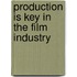 Production is key in the film industry