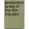 Production is key in the film industry door J.Ph. Wolff