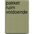 Pakket ruim voldoende