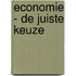 Economie - de juiste keuze