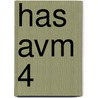 HAS AVM 4 door J. van Esch