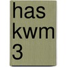 HAS KWM 3 door M. Koot