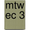 MTW EC 3 door J. van Esch