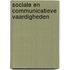 Sociale en communicatieve vaardigheden