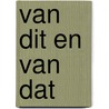 Van dit en van dat door Frank Cramer