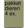 Pakket dieren 4 ex. door Onbekend