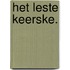 Het leste keerske.