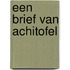 Een brief van Achitofel