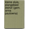 Kleine Sluis, plangebied Elshof (gem. Anna Paulowna) door J. Walstra