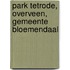 Park Tetrode, Overveen, gemeente Bloemendaal