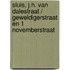 Sluis, J.H. van Dalestraat / Geweldigerstraat en 1 Novemberstraat