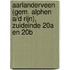 Aarlanderveen (gem. Alphen a/d Rijn), Zuideinde 20a en 20b