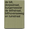 De Bilt, Dorpsstraat, Burgemeester de Withstraat, Bilthovenseweg en Tuinstraat door N. de Jonge