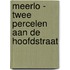 Meerlo - Twee percelen aan de Hoofdstraat