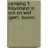 Camping 't Klaverland te Eck en Wiel (gem. Buren)