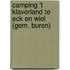 Camping 't Klaverland te Eck en Wiel (gem. Buren)