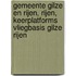 Gemeente Gilze en Rijen, Rijen, keerplatforms vliegbasis Gilze Rijen