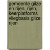 Gemeente Gilze en Rijen, Rijen, keerplatforms vliegbasis Gilze Rijen door K. van Kappel