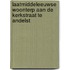 Laatmiddeleeuwse woonterp aan de Kerkstraat te Andelst