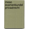 Meao examenbundel privaatrecht by Herman Koster