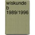 Wiskunde B 1989/1996