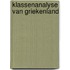 Klassenanalyse van griekenland