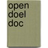 Open doel doc