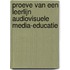 Proeve van een Leerlijn Audiovisuele Media-educatie
