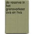 De reserve in het grensverkeer UvA en HvA