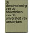 De dienstverlening van de bibliotheken van de Universiteit van Amsterdam