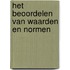 Het beoordelen van waarden en normen