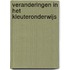 Veranderingen in het kleuteronderwijs