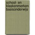 School- en klaskenmerken basisonderwijs